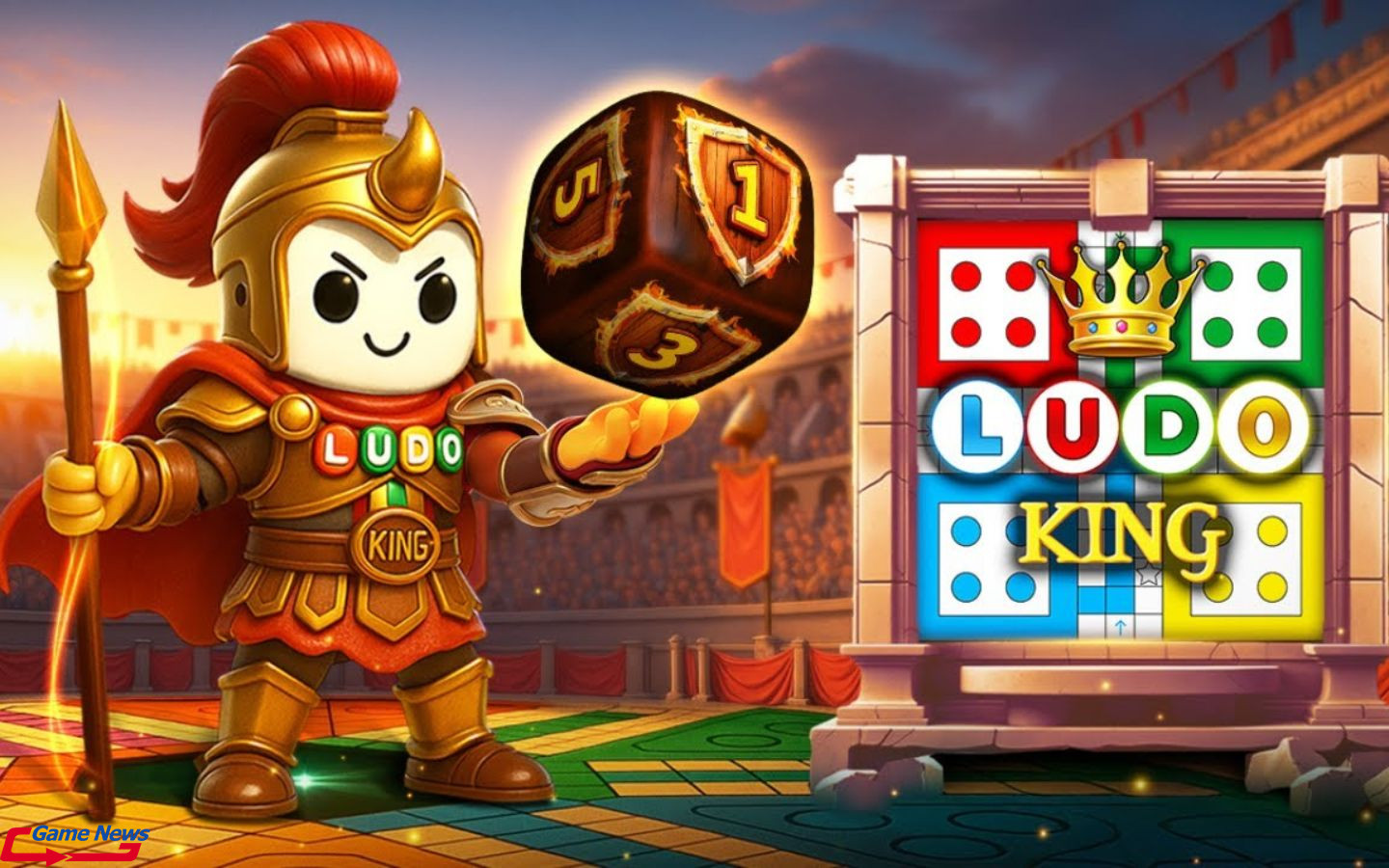 Xúc xắc may mắn, trở về đích trước mọi đối thủ