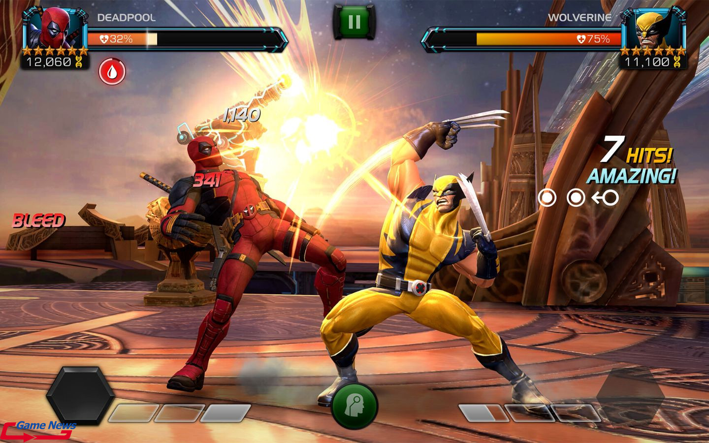 Game đối kháng Marvel Contest of Champions