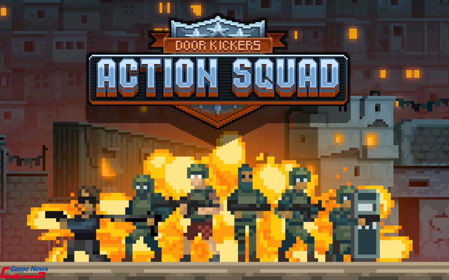 Game 2 người Door Kickers: Action Squad trên PC cực hay