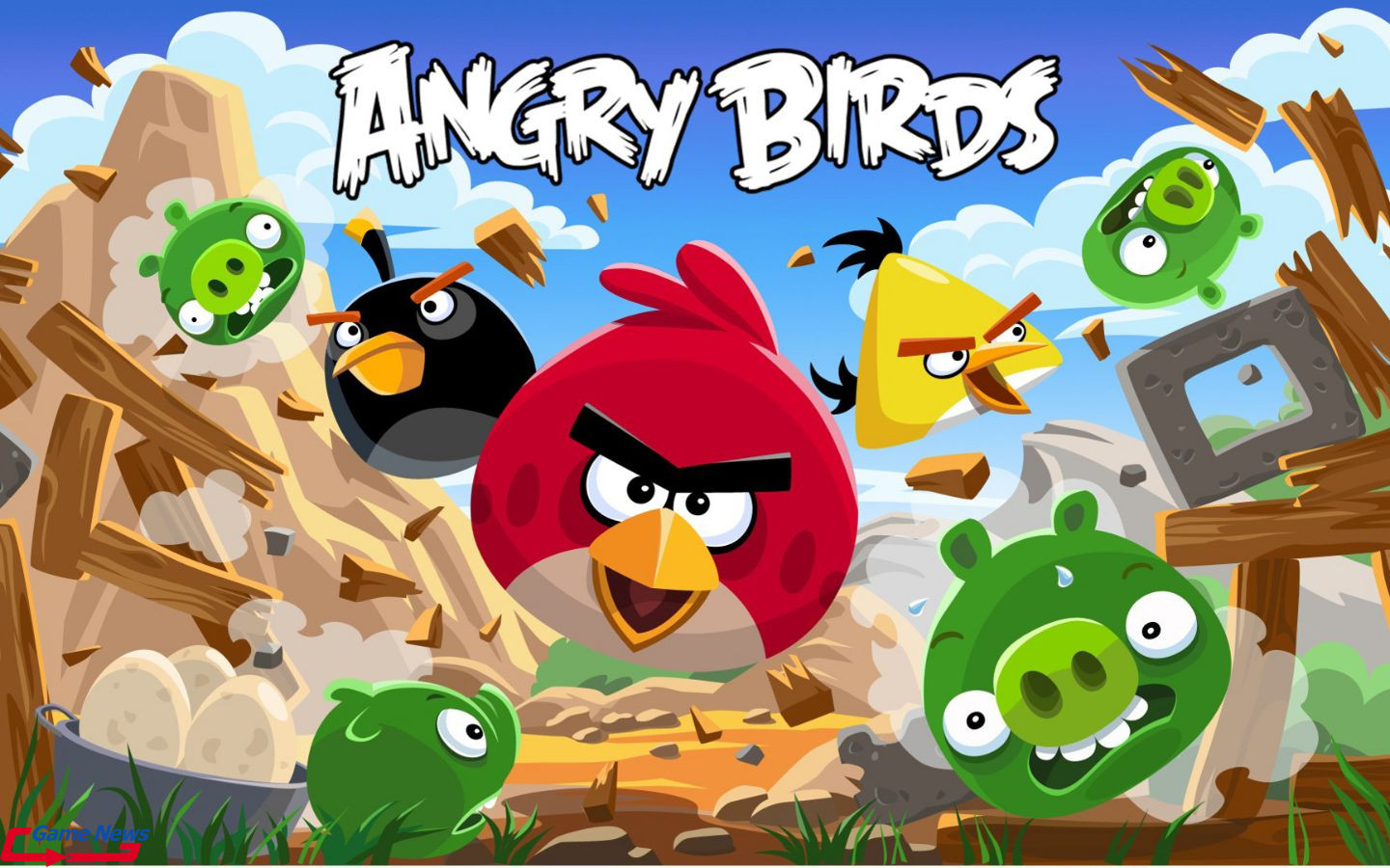 Tổng hợp game offline hay nhất cho điện thoại và PC 2025 2 Angry Birds huyền thoại bắn chim vui nhộn