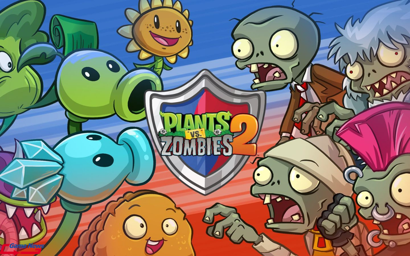 Tổng hợp game offline hay nhất cho điện thoại và PC 2025 5 Plants vs Zombies 2 trồng cây diệt zombie