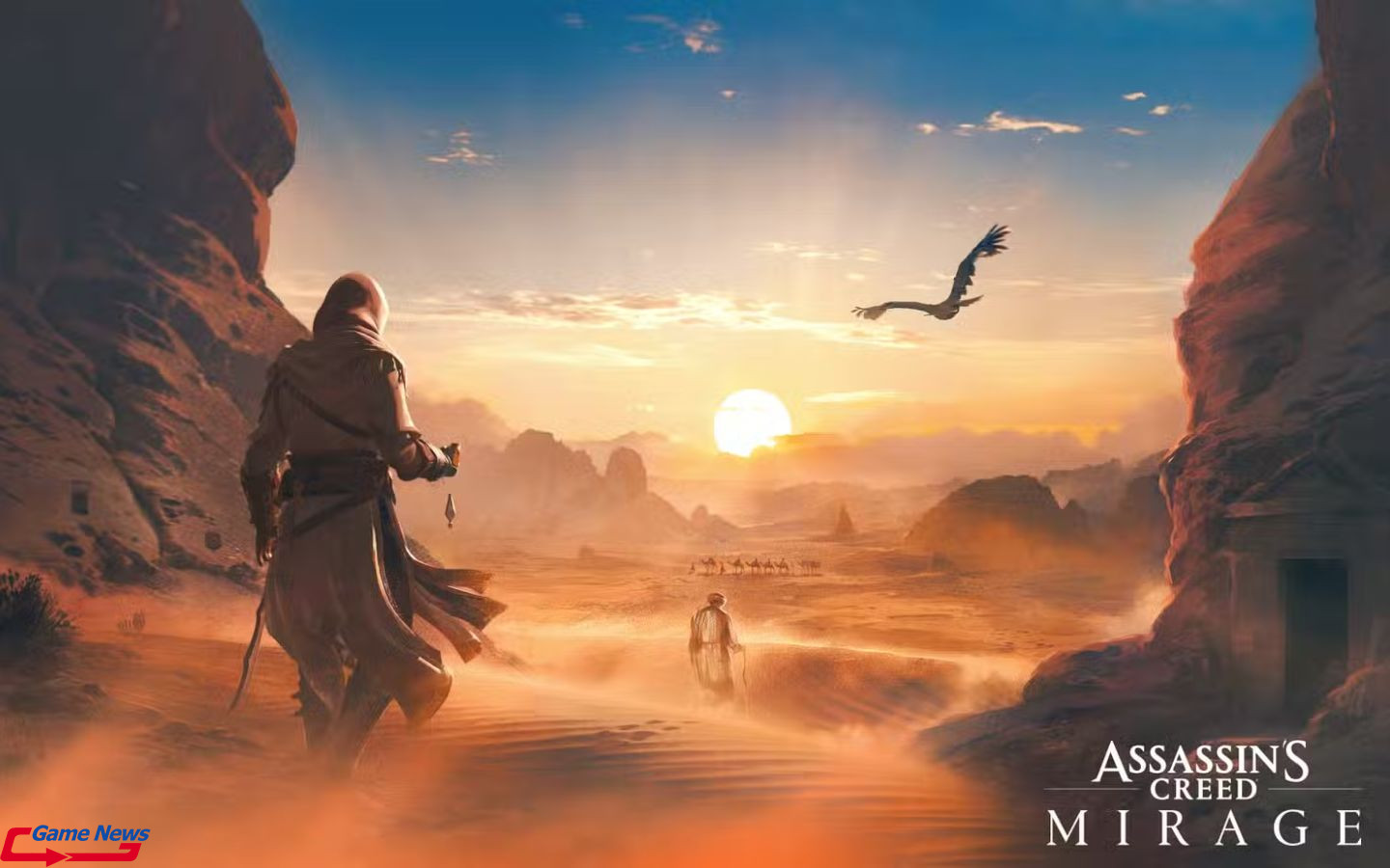 Bom tấn AAA Assassin’s Creed Mirage bất ngờ có DLC mới miễn phí 4 Concept art đầu tiên hé lộ hình ảnh Basim tiến vào thành phố cổ al-Ula