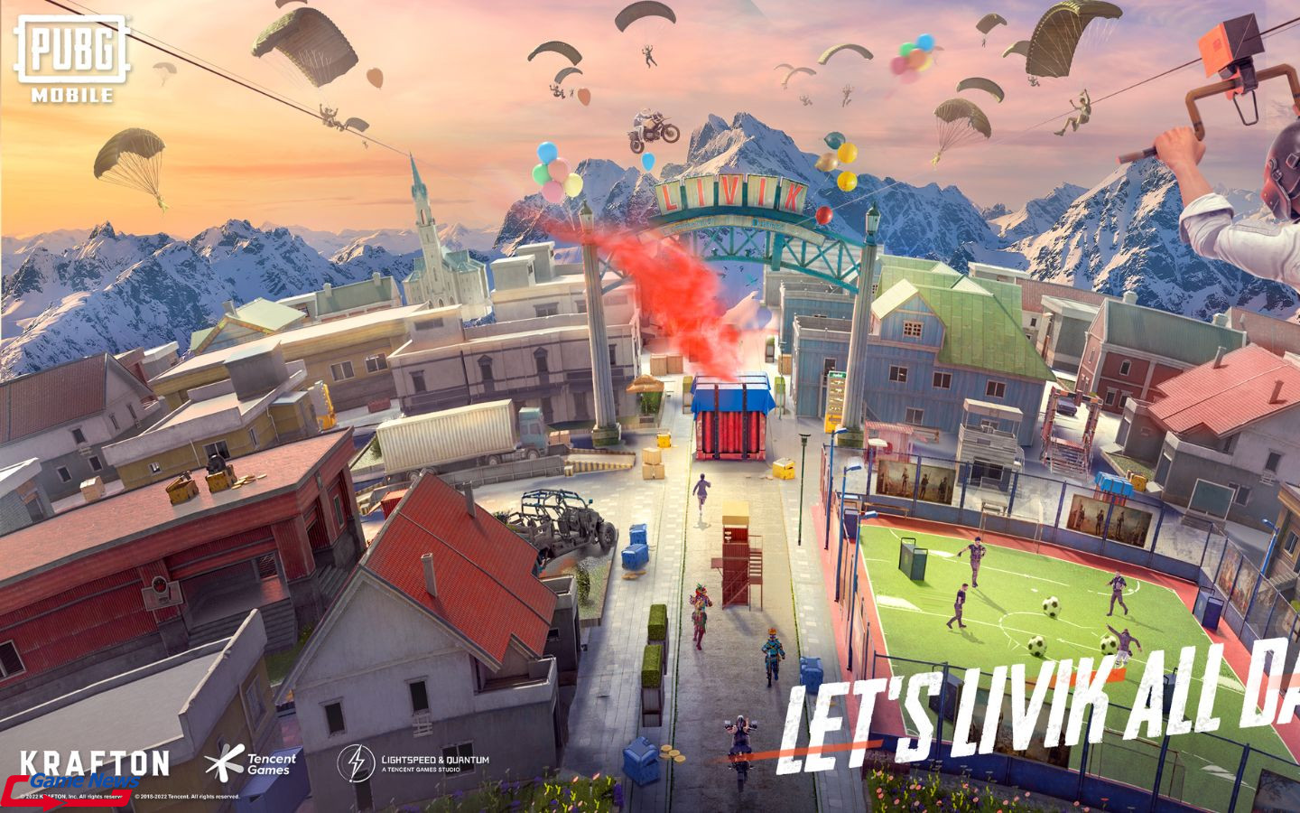 PUBG Mobile là một trò chơi điện tử chiến đấu sinh tồn miễn phí do LightSpeed & Quantum Studio phát triển