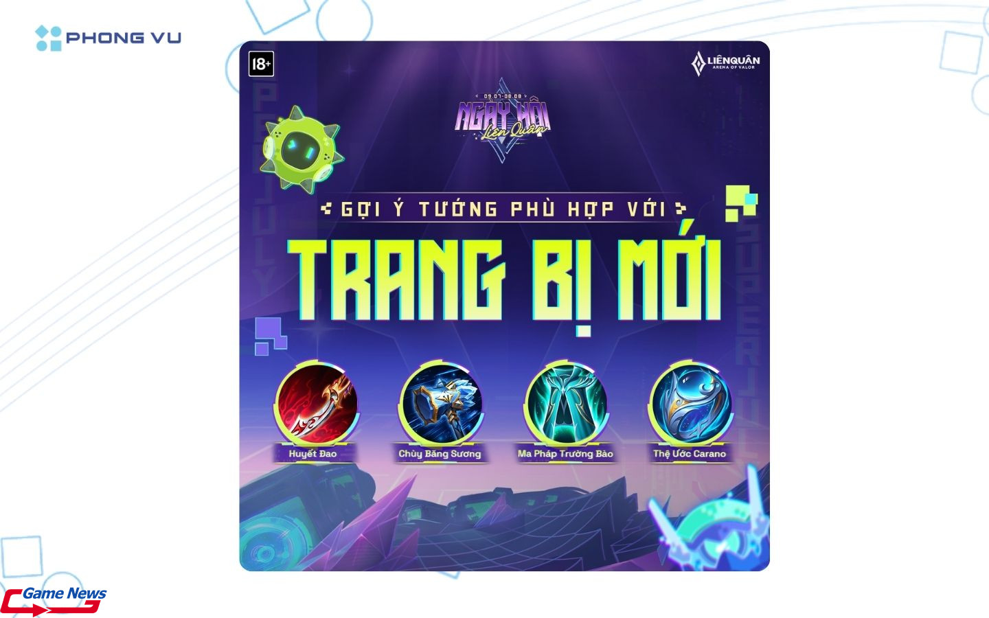 Trang bị mới Liên Quân mùa S3 2025