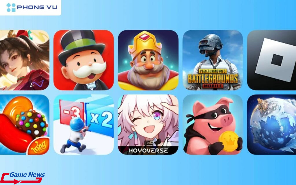 Những tựa game được để cử trong giải thưởng này