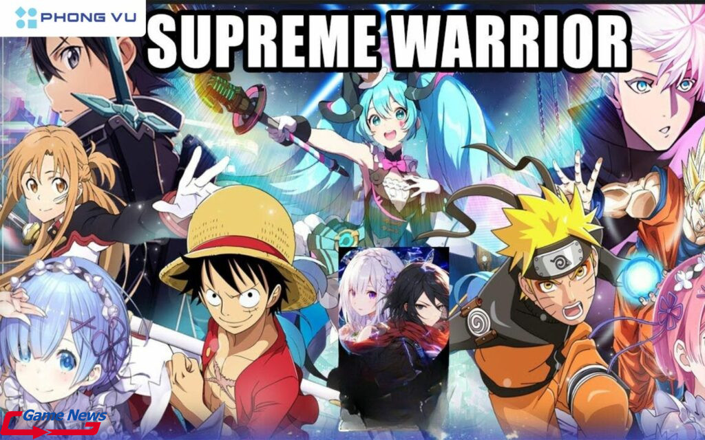 Hóa thân thành những chiến binh dũng mãnh tham gia vào các trận chiến trong Supreme Warrior - RPG