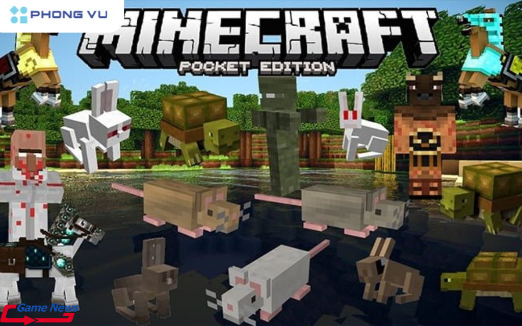 Đây là phiên bản di động của tựa game huyền thoại Minecraft
