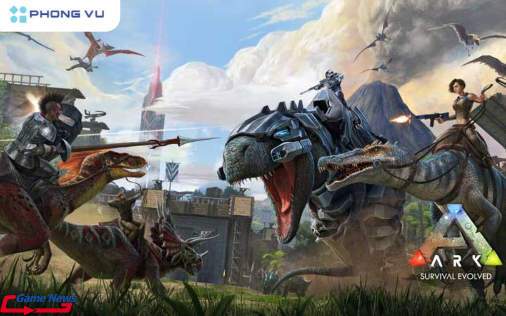 Sinh tồn trong thế giới khủng long với ARK: Survival Evolved