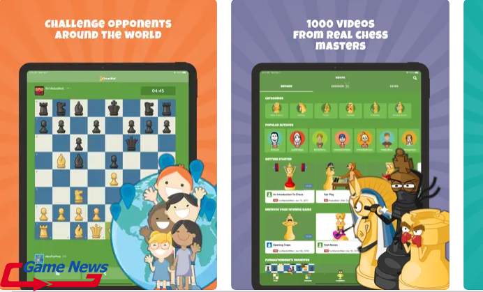 Game mobile cờ vua cho trẻ em 