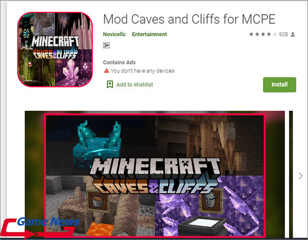 tải Minecraft 1.17 cho Android