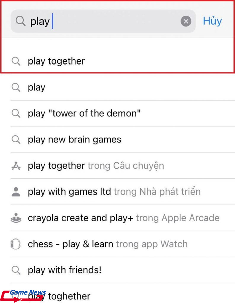 play together cai dat ios 2