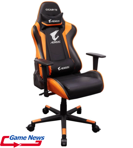 Ghế chơi game Gigabyte Aorus Gaming AGC300 (Đen phối cam) - Ghế gaming phần 1