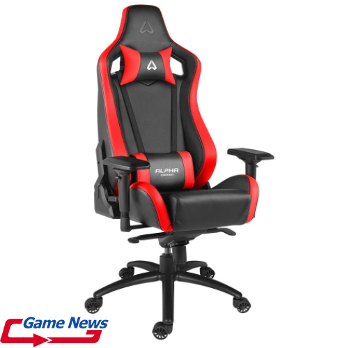 Ghế chơi game Alpha Gamer AGPOLARISRE-BK-R cao cấp hơn tí nhé anh em 