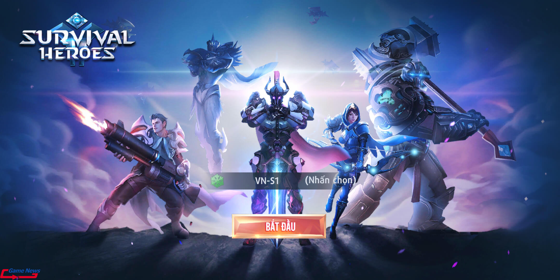 Survival Heroes là tựa game thể thao điện tử kết hợp hai thể loại MOBA và Battle Royale