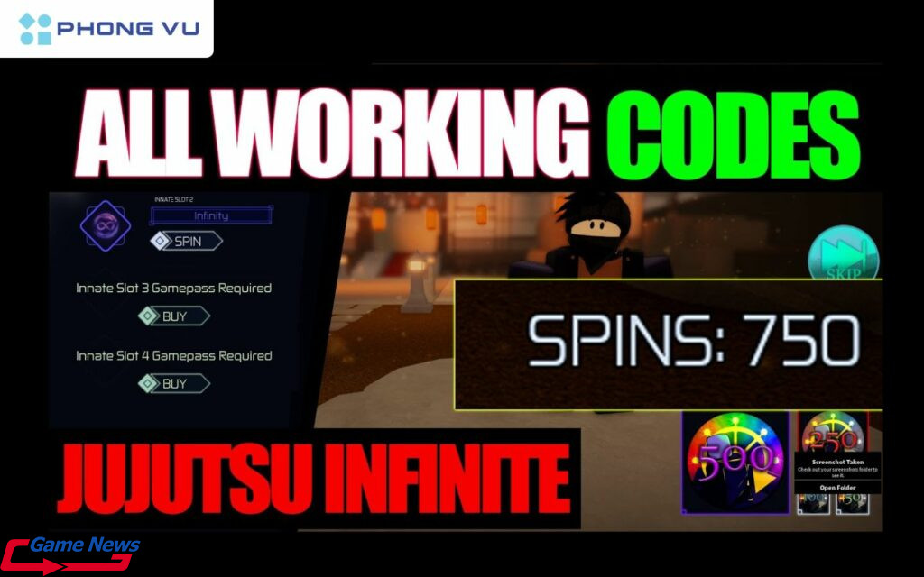 Săn thêm code Jujutsu Infinite