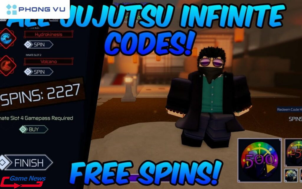 Full code Jujutsu Infinite mới nhất 2025