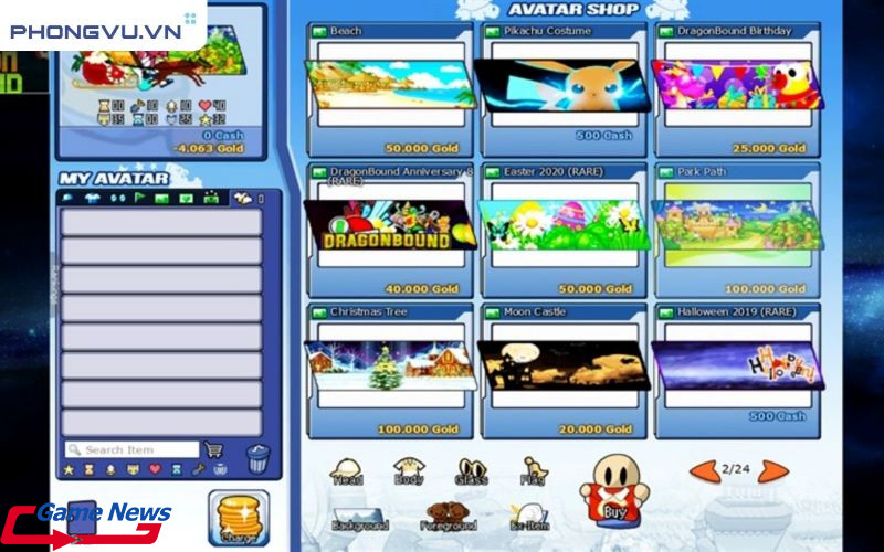 cach choi gunbound 4