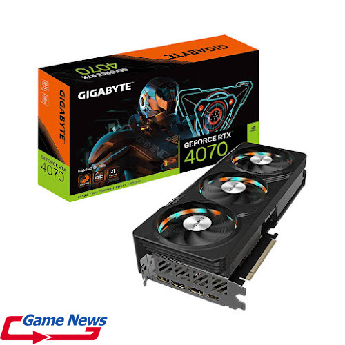 card RTX 4070 12GB Gigabyte