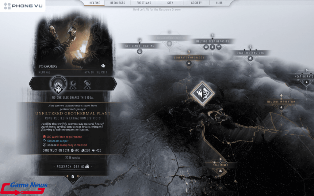 Cái tên bí ẩn chễm chệ Top 2 trên Steam, vượt mặt loạt bom tấn 2 Với một quy mô lớn hơn thì anh em cũng phải “làm việc” cật lực hơn để xây dựng được thành phố của mình