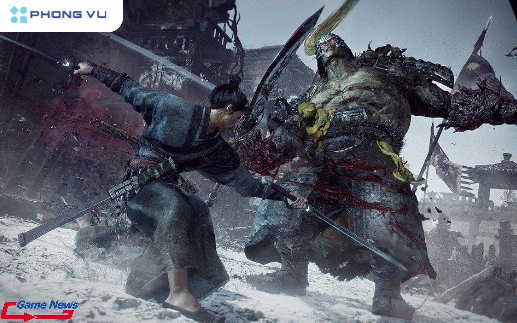 Tương tự như Black Myth: Wukong, Wo Long: Fallen Dynasty sở hữu góc nhìn thứ ba, lối chơi hành động nhanh với những pha tấn công dồn dập