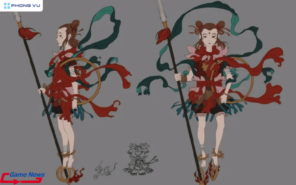 Trong bản vẽ bị rò rỉ, Na Tra được tái hiện rất sát với nguyên tác