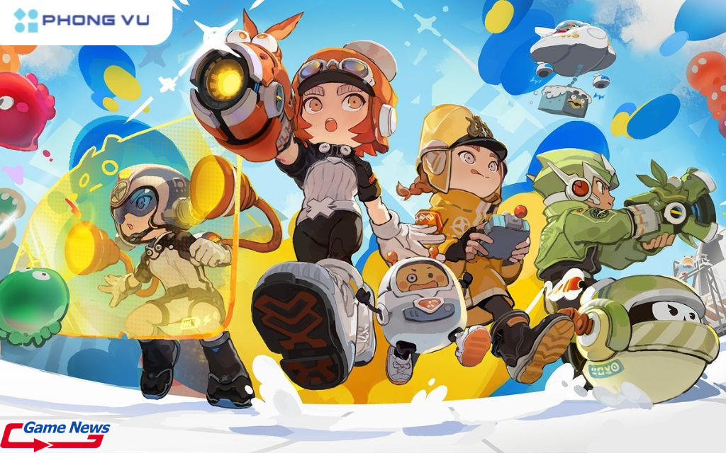 Rủ ngay hội bạn thân và cùng nhau chinh phục những màn chơi đầy màu sắc trong Popucom