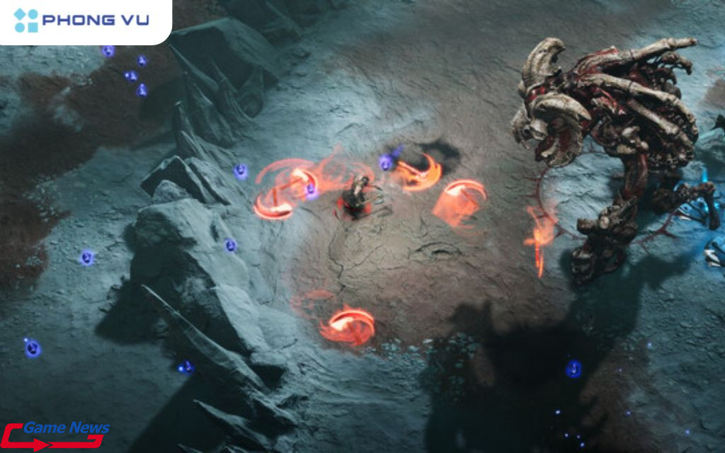 Chiến đấu chống lại lũ quái vật hung dữ trong Jötunnslayer: Hordes of Hel