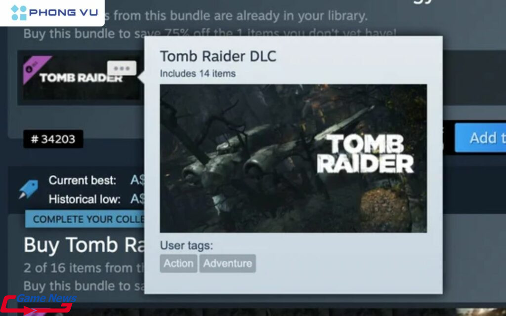 Săn ngay bom tấn Tomb Raider Definitive Survivor Trilogy với giá siêu hời trên Steam 3 Tomb Raider Definitive Survivor Trilogy, series game hành động phiêu lưu nổi tiếng, đang được giảm giá sốc trên Steam.