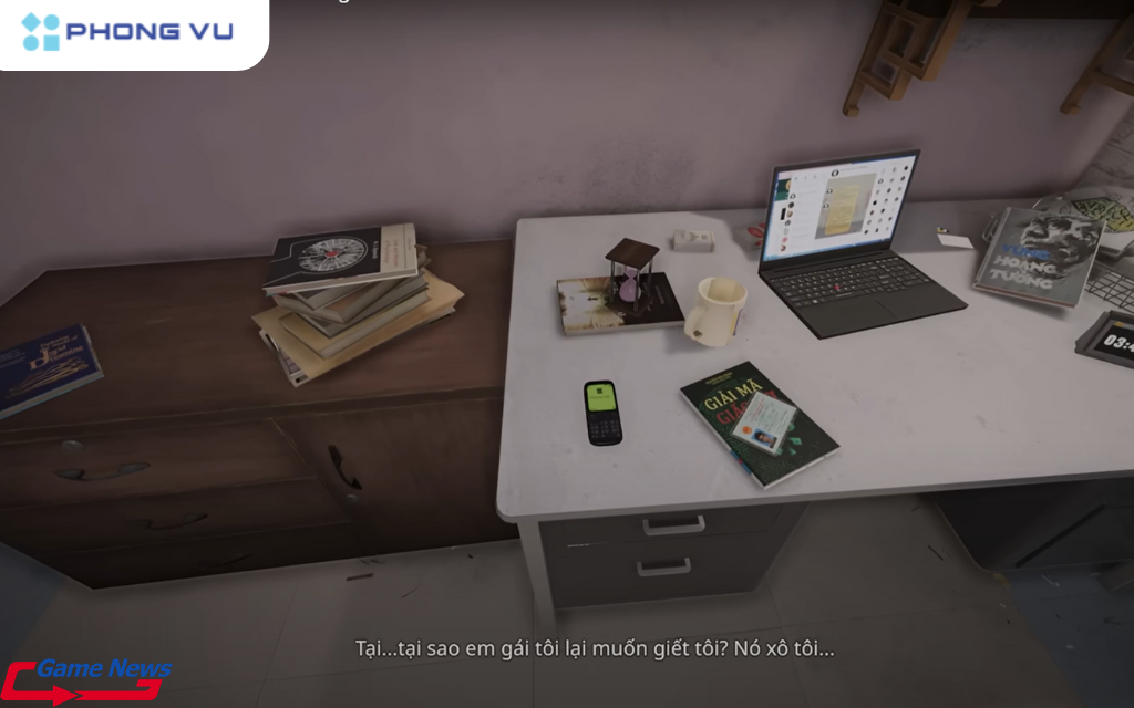 Sau khi tỉnh dậy, Huy liên lạc với thầy bói để tìm hiểu về những giấc mơ của mình. 