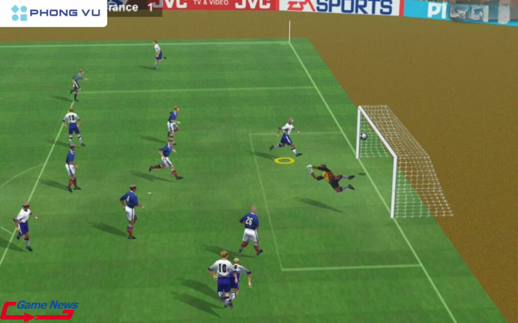 Phiên bản game đá bóng đầu tiên được nhiều người ưa chuộng