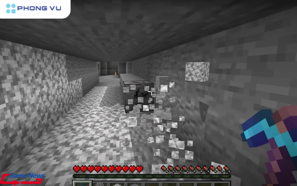 Trong phiên bản Bedrock, điều này còn dễ dàng hơn nhiều