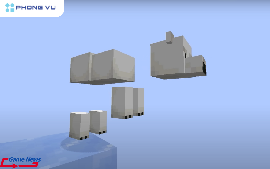 Trong quá trình này, một số lỗi và sự bất hợp lý vẫn tồn tại, như mô hình gấu Bắc Cực bị sai lệch