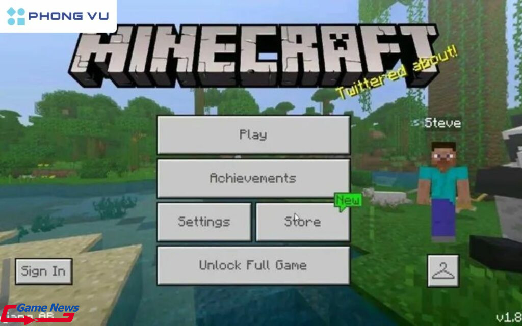 Hướng dẫn tải Minecraft 1.22 bản tiếng Việt miễn phí mới nhất 11 Mở game Minecraft 1.22 trên mày tính của bạn
