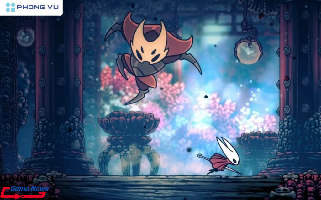 Top 10 tựa game đáng mua nhất đợt Spring Steam Sale 2025 4 Thuộc thể loại Metroidvania, trò chơi đưa bạn vào vai một hiệp sĩ nhỏ bé khám phá vương quốc côn trùng Hallownest đầy bí ẩn