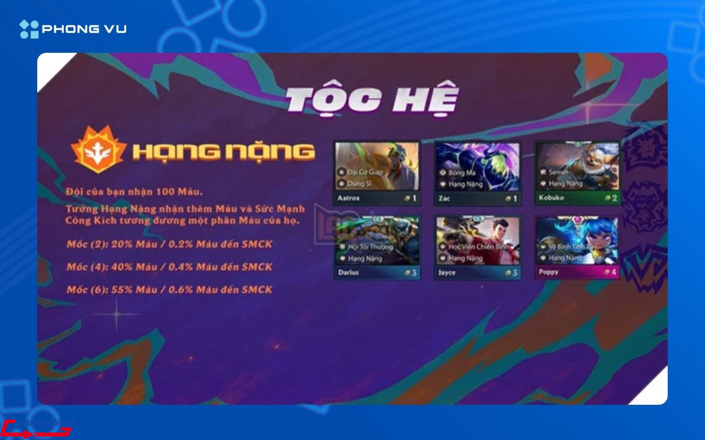 Những tướng to xác này không chỉ chống chịu tốt mà còn gây sát thương diện rộng cực kỳ nguy hiểm