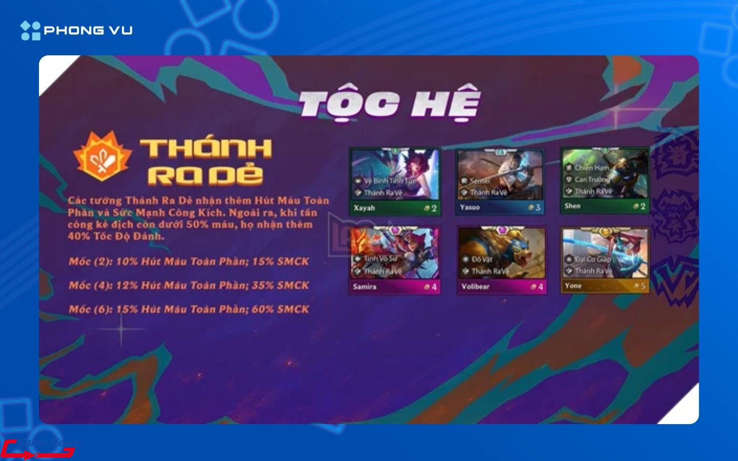 Các Edgelord tung kỹ năng cắt xé mãnh liệt