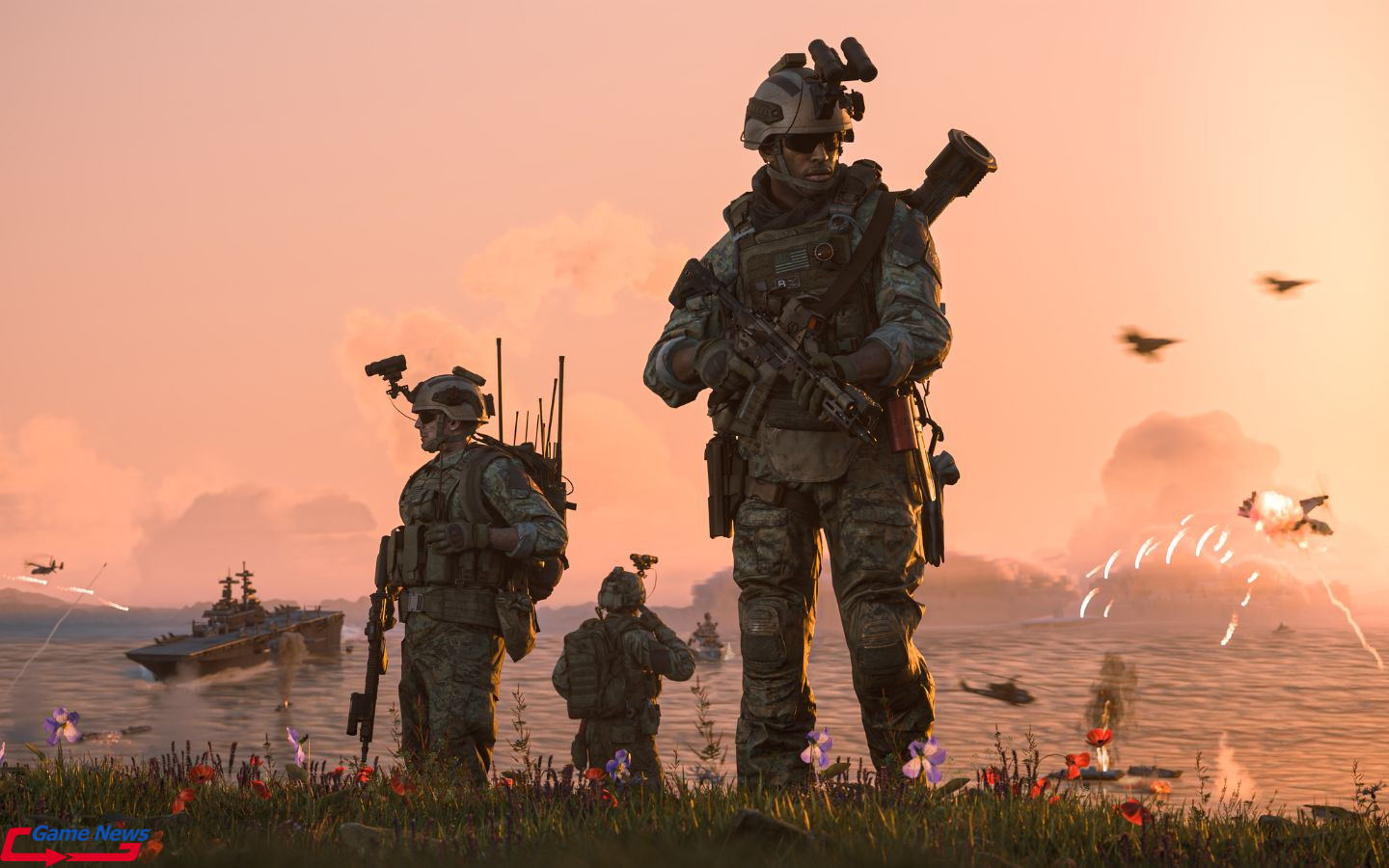 Trò chơi Battlefield 2042, phát triển bởi DICE và phát hành bởi Electronic Arts (2021).