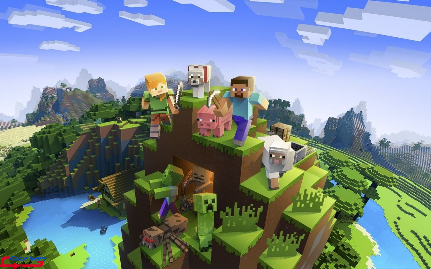 Anh em đã từng chơi qua tựa game Minecraft chưa nhỉ 