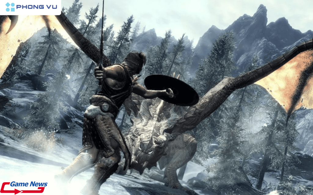 Siêu phẩm game nhập vai thế giới mở giảm giá cực sốc đến 90% còn 50K trên Steam 1 The Elder Scrolls V: Skyrim Special Edition đang được bán với giá kỷ lục chỉ 50.000 VNĐ, giảm đến 90% so với giá gố
