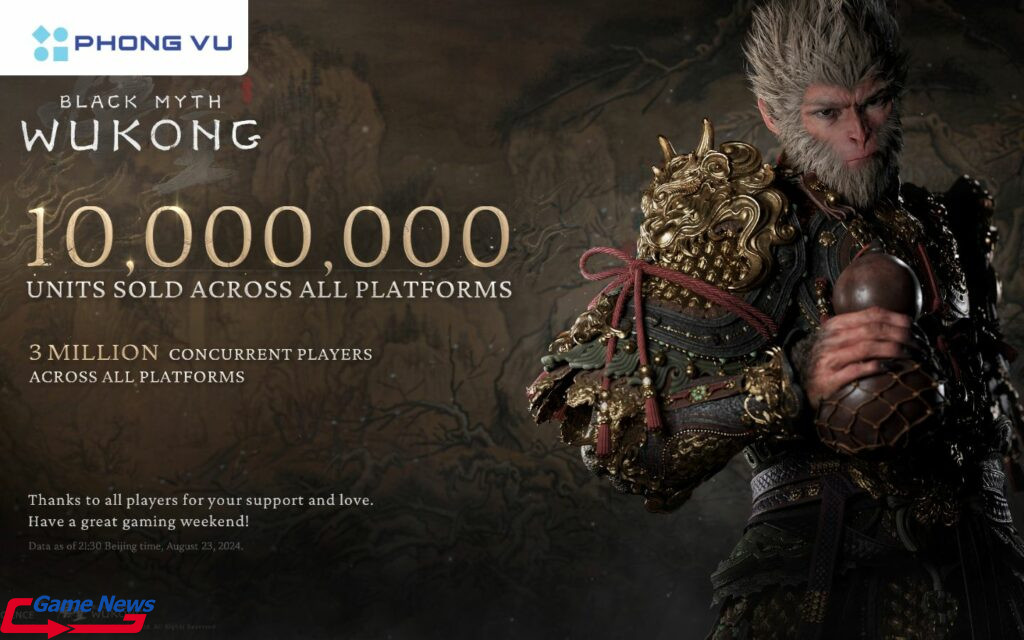 Black Myth: Wukong được vinh danh là Game of the Year 2024 tại Steam Award
